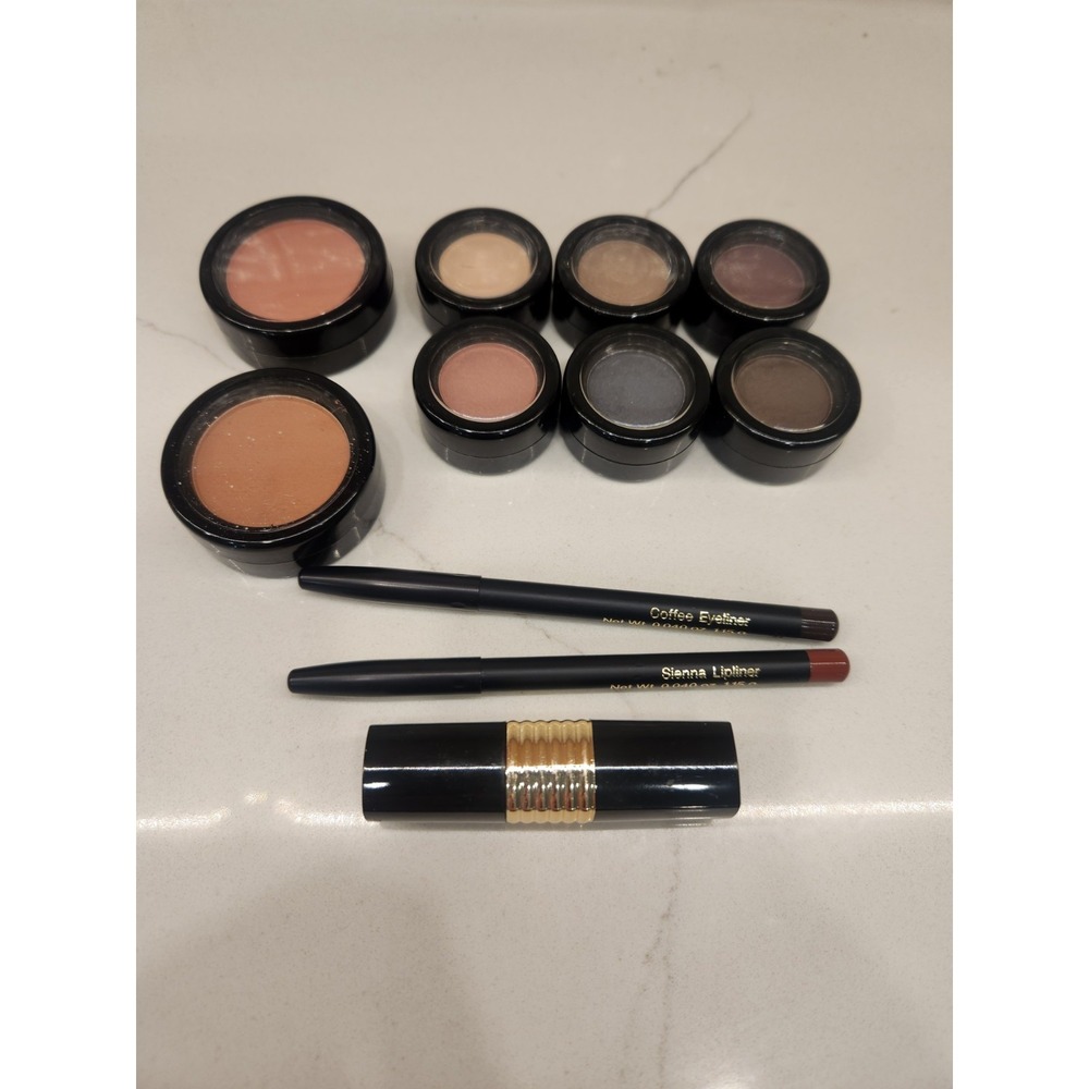 Tova Beverly Hills Lot Of 11 -Eye Shadow, Blush, Lipstick, Eyeliner & Lip  Liner
